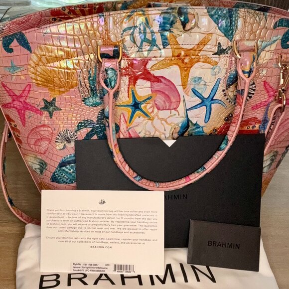 GREAT GIFT 🎁 Brahmin Starlight Ombre Tote Bag - Picture 1 of 7